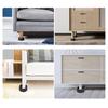 4/6/8Pcs 1/2-Inch Round Furniture Riser Heavy Duty Bed Riser Adjustable Stackable Anti-slip Table Couch Chair Sofa Cabinet Leg Lift