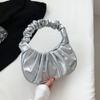 Новая корейская сумка-пельмень на одно плечо, французская сумка, модная сумка-облако, плиссированная ручная сумка подмышкой