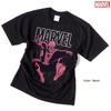 EVERSOUL Marvel Avengers Captain America Venom Short Sleeve T-Shirt, Men's Black, Size L [Parallel Import]