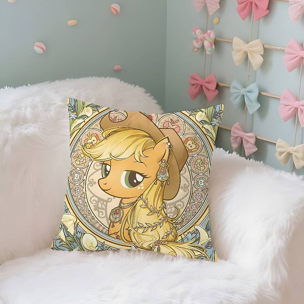 Cute FfluttershyS Kawaii Case Plush Fabric Soft Pillowcase Double Sided Print Cushion Cover Household Gifts