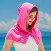 Cooling Hoodie Towel Evaporative Cool Technology Cooling Neck Wraps Comfortable Uv Protection Cold Towel For Sports Supplies