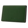 Визитница Картхолдер Кожа Панама Тисненая Кожа (Коровья кожа/тисненая, зеленая/ЗЕЛЕНАЯ)