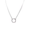 Les Trésors De Lily [N6814] - Silver 'Zen' Silver Necklace (rhodium-plated)