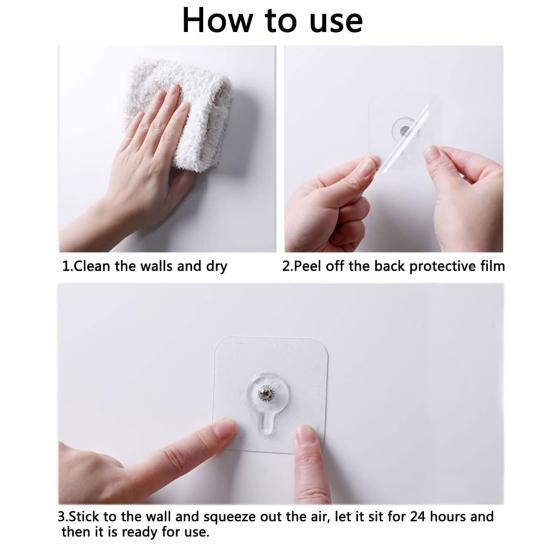 20 шт./компл. винтовой настенный крючок без дрели, клей, современная сверхмощная стойка для фоторамки, часы, зеркало, вешалка для полотенец, товары для дома