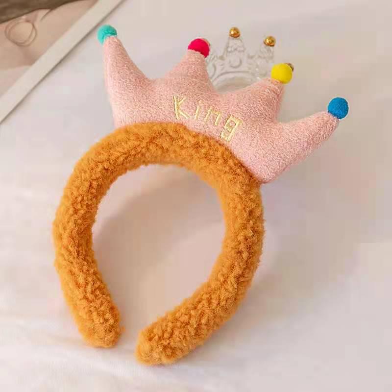 Плюшевая повязка на голову Stella Lou Rabbit Ears - милый цветочный аксессуар для волос в стиле Микки Мауса для женщин