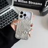 Матовый защитный чехол 'Ангельские крылья' для iPhone 17 16 15 14 13 12 Pro Max Матовая текстура Защитный чехол от падений