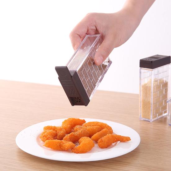 2/6 в 1 банка для специй, соли и сахара, прозрачная коробка для хранения приправ, кухонный контейнер