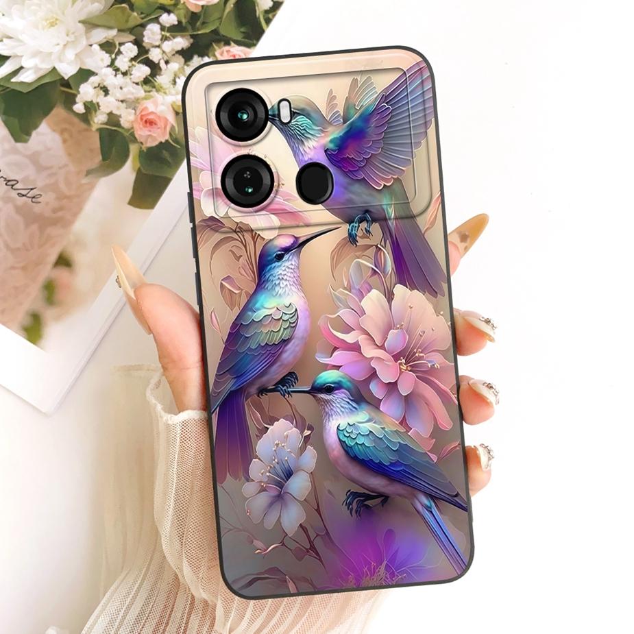 Чехол для Itel P40 Plus P683L Милый Мультяшный Кролик Мягкий Силиконовый Чехол для Телефона Для Itel P40 P 40 ItelP40 P40+ Задняя Крышка Fundas