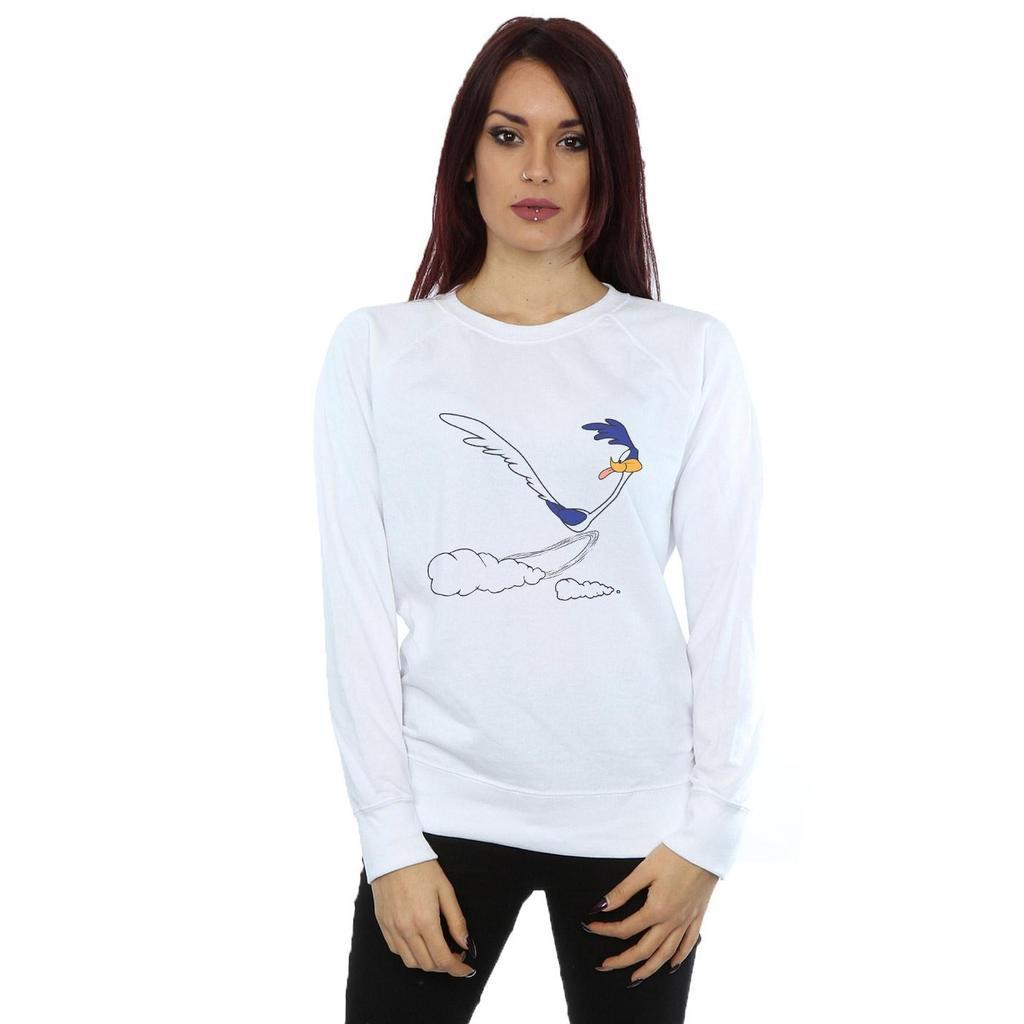 Looney Tunes Womens/Ladies Road Runner Running Sweatshirt
