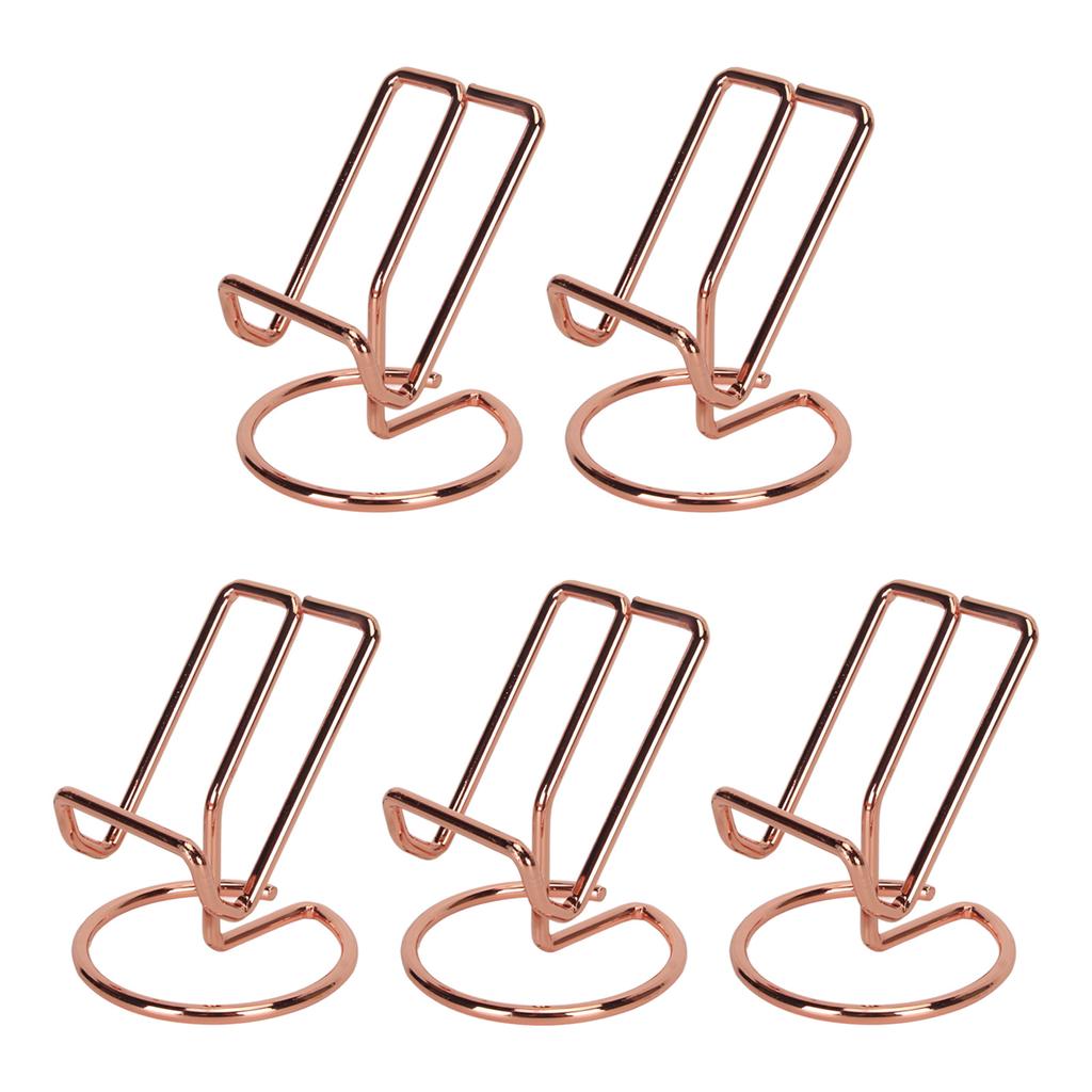 5 шт. симпатичная металлическая подставка для сотового телефона стабильная эргономичная перспективная портативная подставка для сотового телефона для стола 