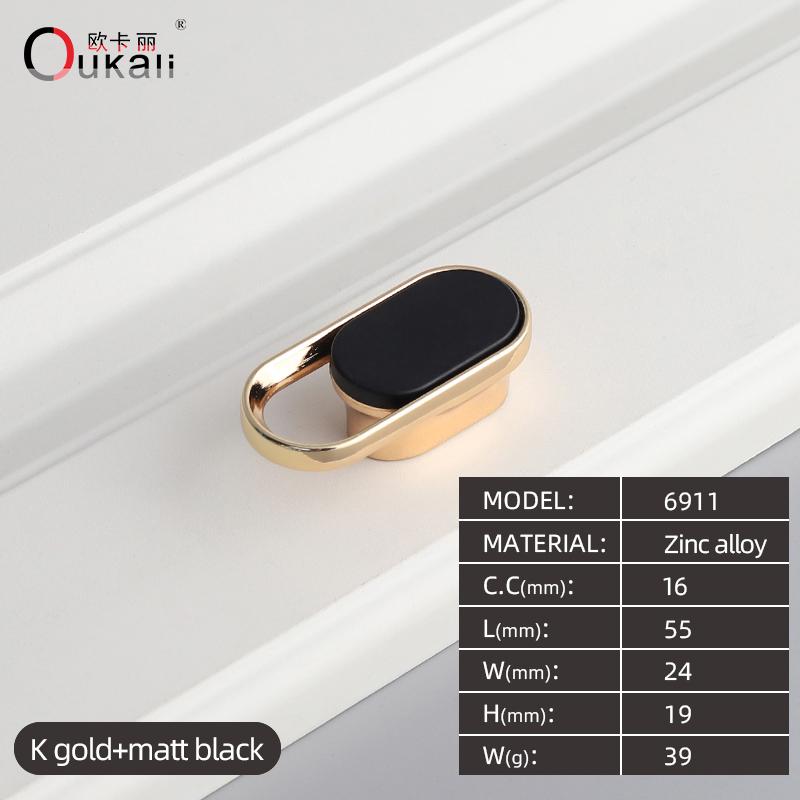 Best Selling K Gold Blue Black Bathroom Cabinet Hardware Zinc Material Bedroom Furniture Pulls Handle Knob