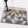 Коврик для пола с низким профилем, геометрический, впитывающий влагу, коврик для двери, противоскользящий, превосходный, впитывающий, коврик для прихожей, для ванной, кухни
