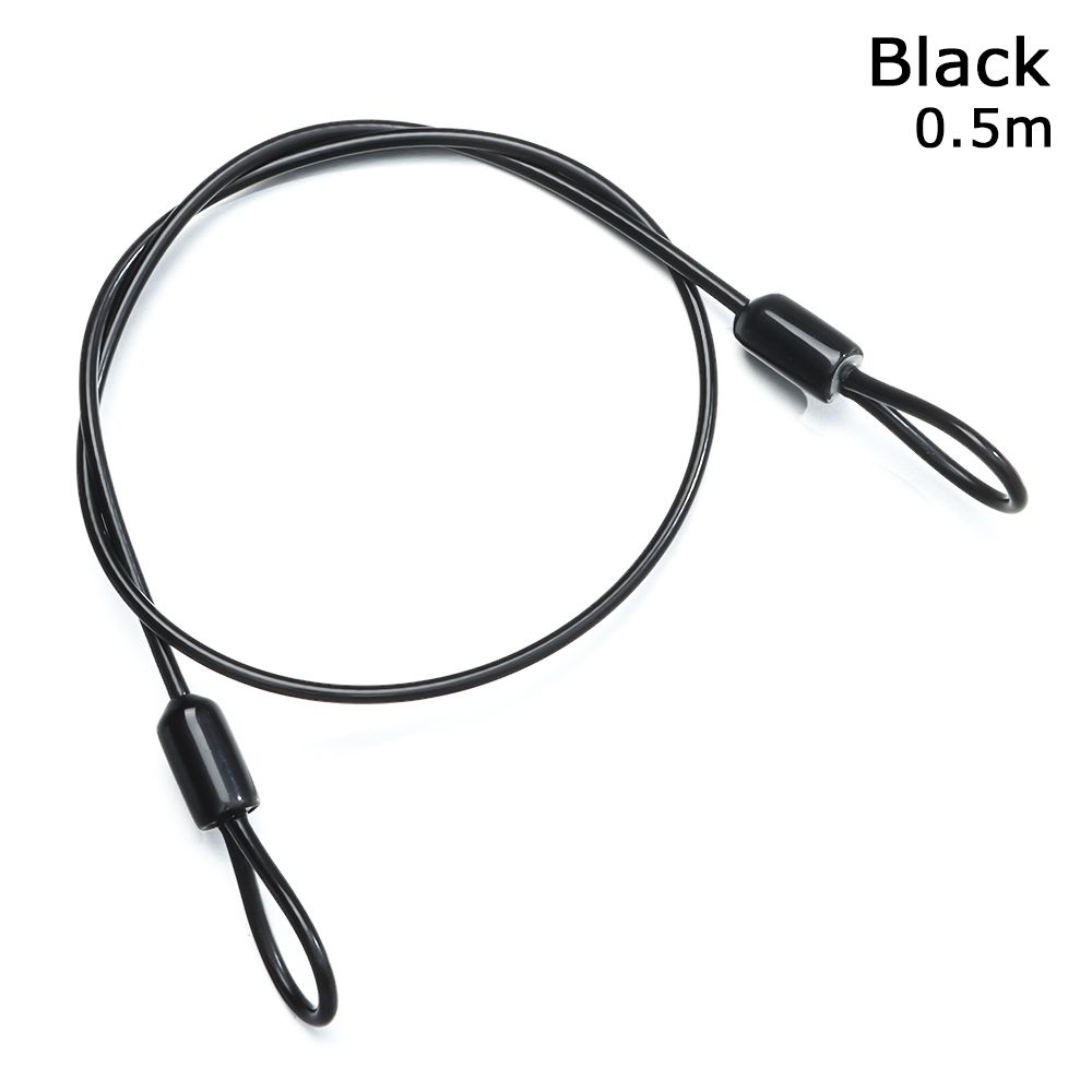 0.5/1/2Meters Bicycle Accessories Bicycle Lock Wire Cycling Strong Steel Cable Lock MTB Road Bike Lock Rope Anti-theft Security 4