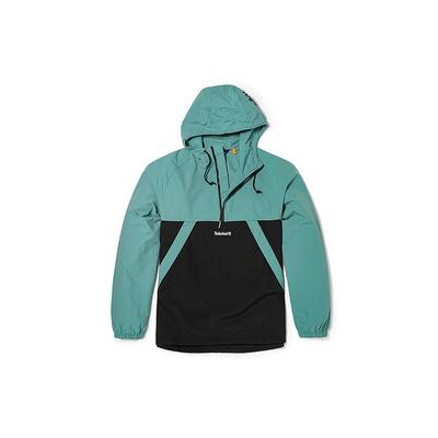 Timberland Куртка-пуловер с капюшоном и полумолнией Color Block, куртки унисекс, минеральный-синий, черный A2BUU-CN9