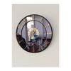 Real Mirror Wall Clock (50cm) (Golden)