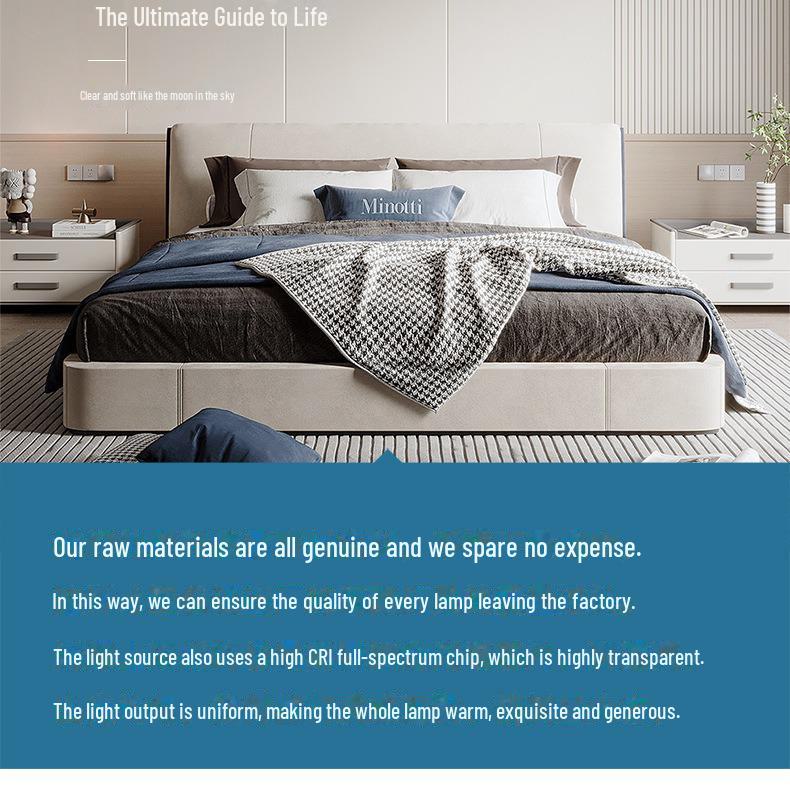 Потолочный светильник Nordic Bauhaus Cream — высококачественный, защитный для глаз, креативный дизайн для спальни и кабинета