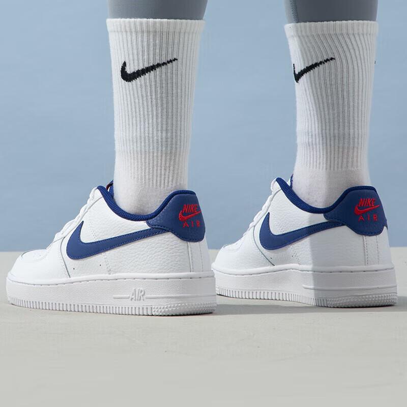 Nike Air Force 1 Low White Deep Royal GS Sneakers CT3839-101