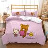 Милый мультяшный пододеяльник M-MAMEGOMA на все сезоны Kawaii постельное белье Мягкий пододеяльник и наволочки Подростковый Односпальный/Двуспальный/Квин-сайз/Кинг-сайз