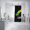 Aertemisi Низкий уровень кортизола Стресс Юмор Забавный Мем Набор штор для душа с люверсами и крючками для декора ванной комнаты
