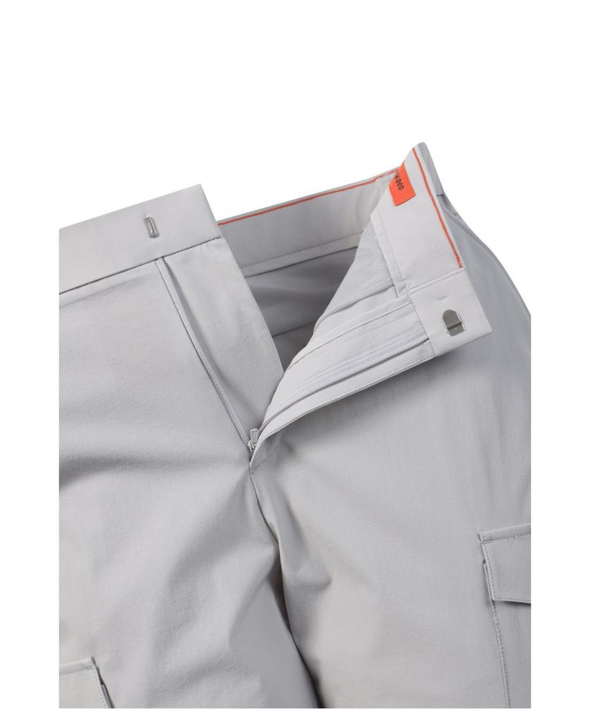 BRENTWOOD [Life Performance] Однотонные брюки-карго Brpam26001Gyl