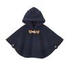 MIKIHOUSE HOT BISCUITS Cape for Boys and Girls, Navy Blue, One Size Fits All (70-90cm), Product Code: 73-3802-490