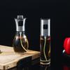BBQ Olive Oil Spray Bottle Stainless Steel Push-type Oil Control Bottle Reusable Kitchen Healthy Material Seasoning Baking Spray Bottle