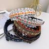 Retro Style Head Hoop Boho Headdress Hair Accessories Embroidery Headband  Women Girls