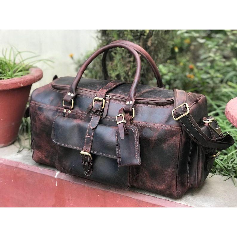 Дорожная сумка, подарок для него, свадебный подарок, сумка для выходных, персонализированный подарок, весенний кожаный подарок для него и для нее