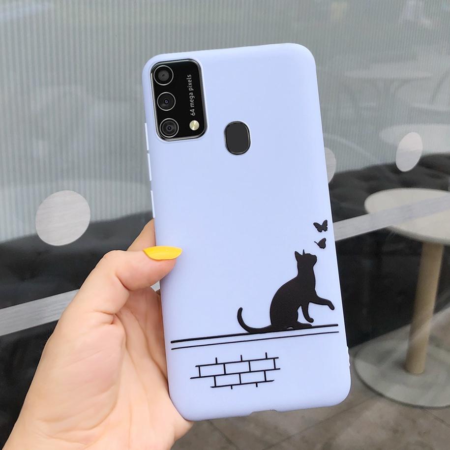 Чехол для Samsung Galaxy M31 M21s 2020 Парный Чехол для телефона с Сердечком Любви Для Samsung M31 Prime SM-M315F M 31 M 21s Мягкий Чехол 6,4 дюйма