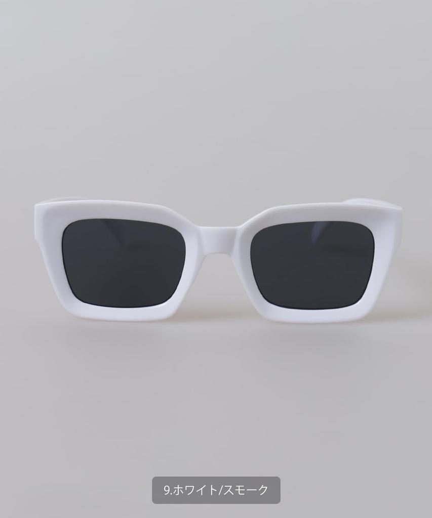 Солнцезащитные очки Квадратные Плоские Солнцезащитные очки 70312 БЕСПЛАТНО [Improbes] [SIDEWAYSTANCE] Мужские