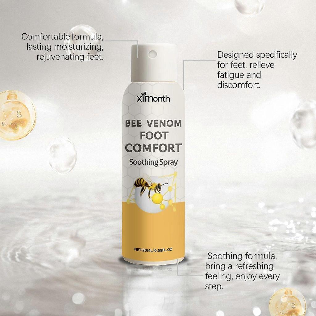 Ximonth Bee Venom Foot Care Spray Is A Gentle, Nourishing And Comfortable Daily Foot Care Spray