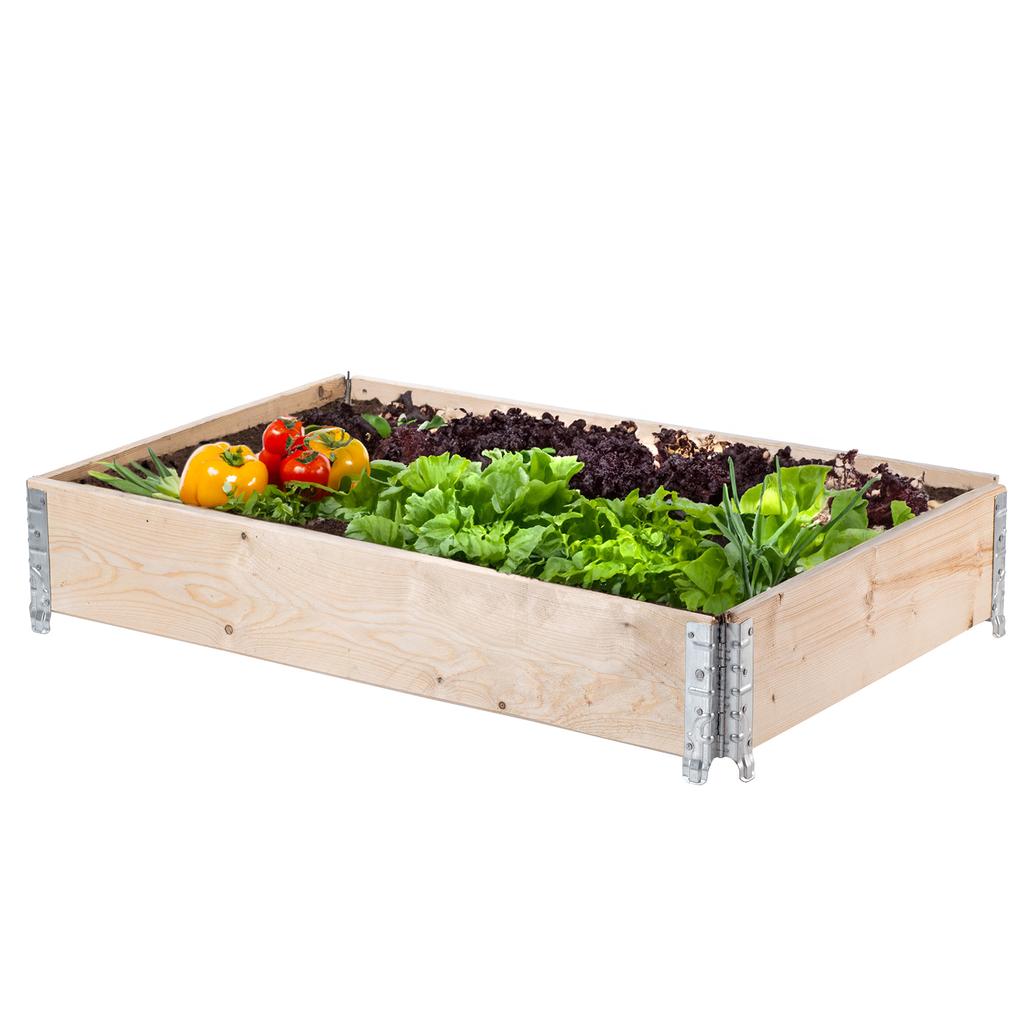 KADAX Nadstawka Paletowa 60x80cm + 120x80cm Pojemnik Na Paletę Grządka Zestaw