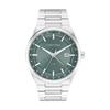 Часы DISTINGUISH GMT Зеленый циферблат Браслет из нержавеющей стали 25200492[Официальный импорт] Мужские