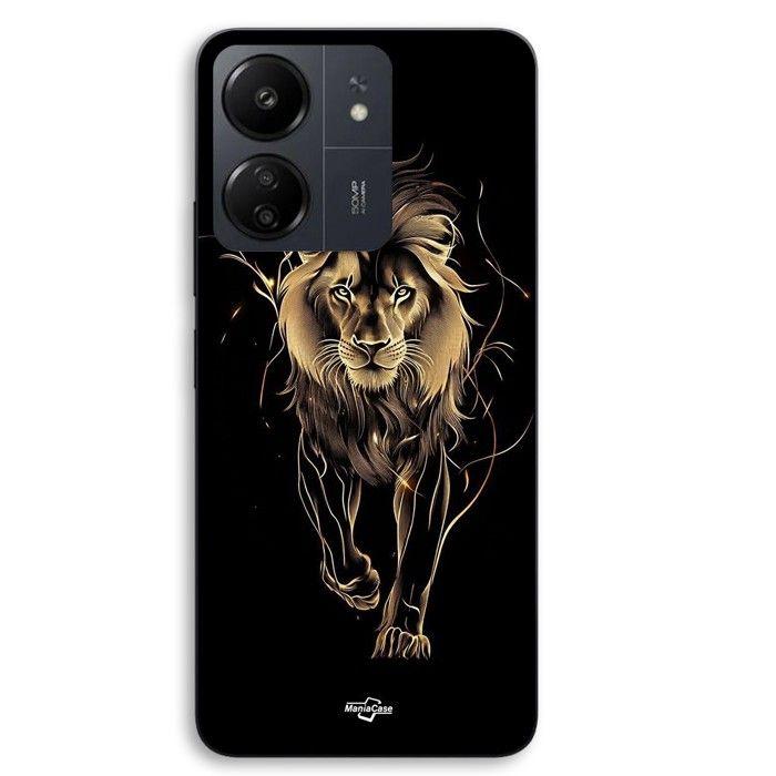 Coque Pour Xiaomi Redmi 13C 4g Lion marche de l'âme avec aura Maniacase