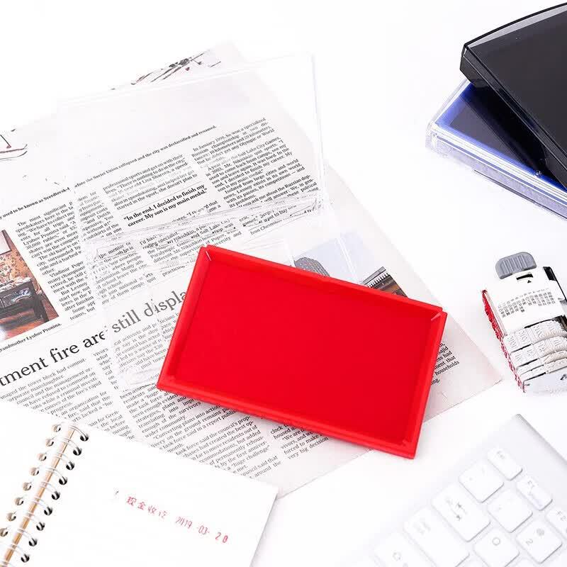Deli Quick-Dry Square Ink Pad