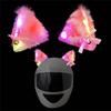1pair Eye-Catching Motorcycle Helmet Decoration Personalized Helmet LED Light  Helmet Customization