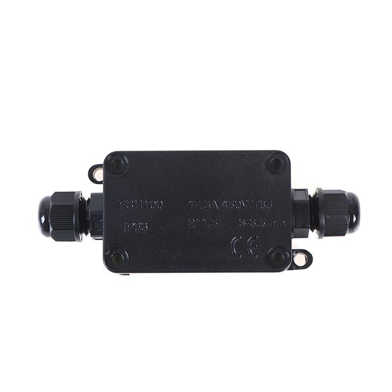 2-контактная водонепроницаемая уличная кабельная соединительная коробка IP66 с клеммами 450 В