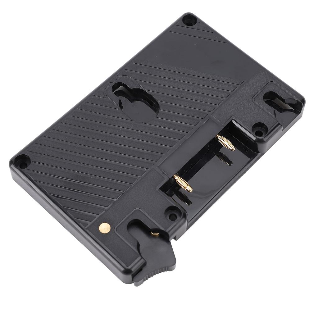 Battery Power Supply Plate Adapter G Mount D Tap Battery Adapter Plate for DSLR Camera Camcorder