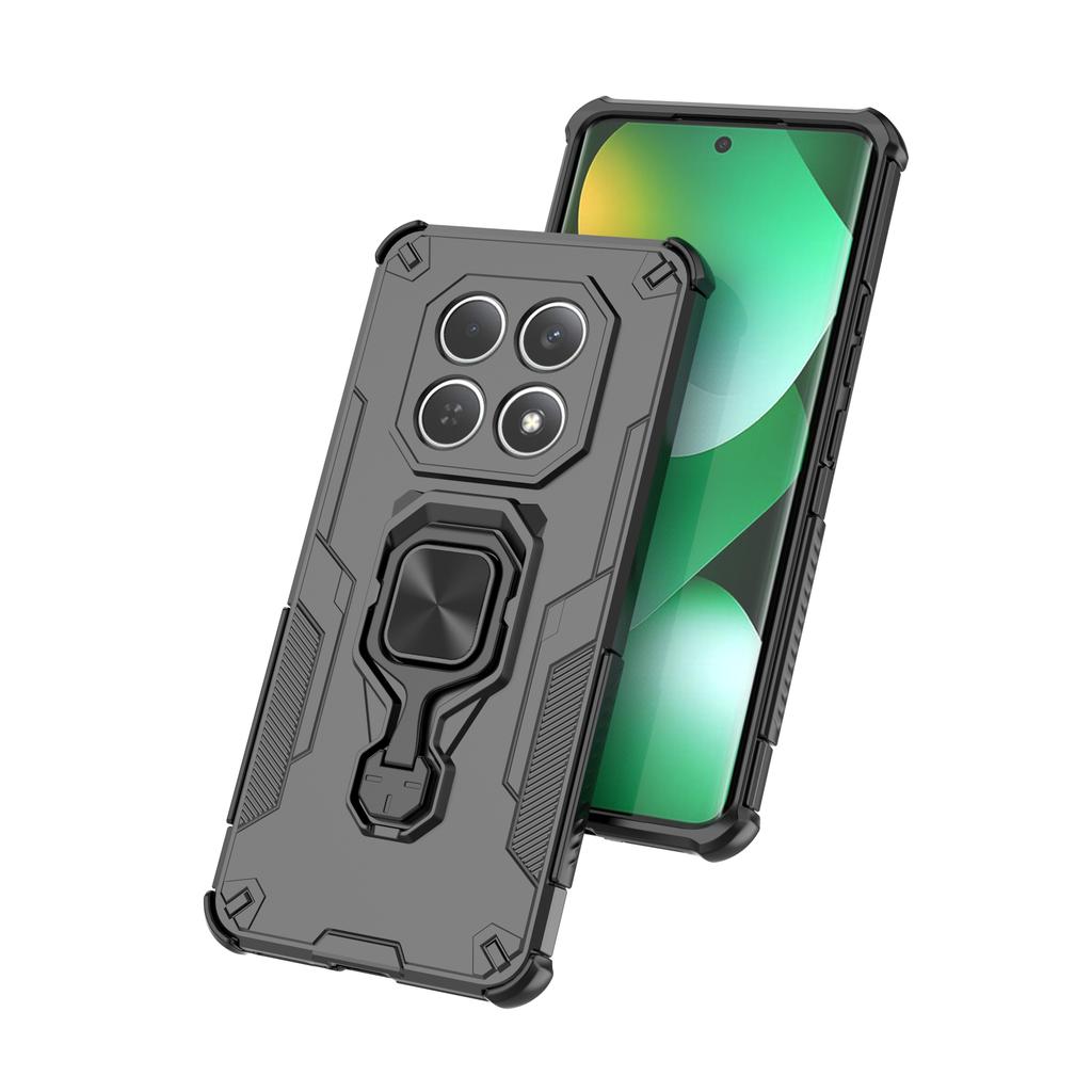 Металлическое кольцо Прочный ударопрочный чехол для Xiaomi Poco M8 Pro 5G Pokco Poco X7 Pro Защитная крышка