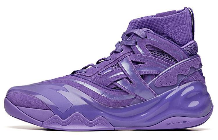 Men's Sneakers MARVEL X ANTA KT6 Basketball Shoes Men's High-top Palace Purple