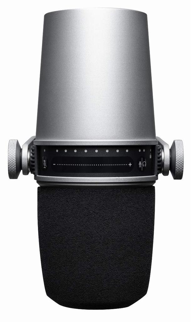 SHURE MV7 Podcast Microphone Dynamic Microphone Cardioid Unidirectional USB XLR Wired Noise Removal Distribution Streaming YouTube Recording Live Game