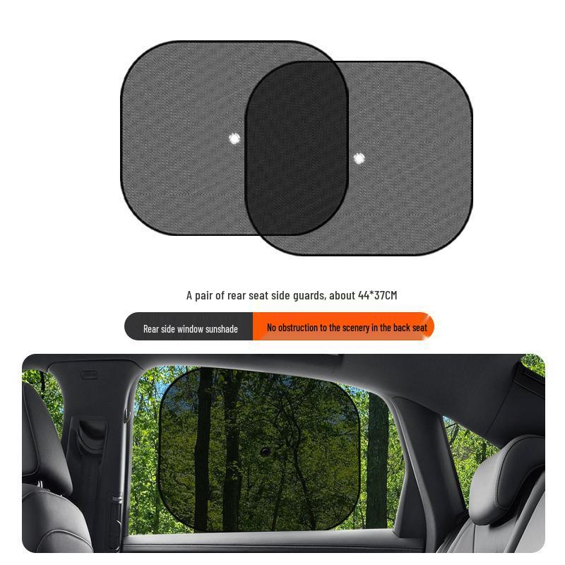 Улучшенная магнитная шторка от солнца для автомобиля с выдвижной конструкцией пуш-пул, охлаждением и теплоизоляцией