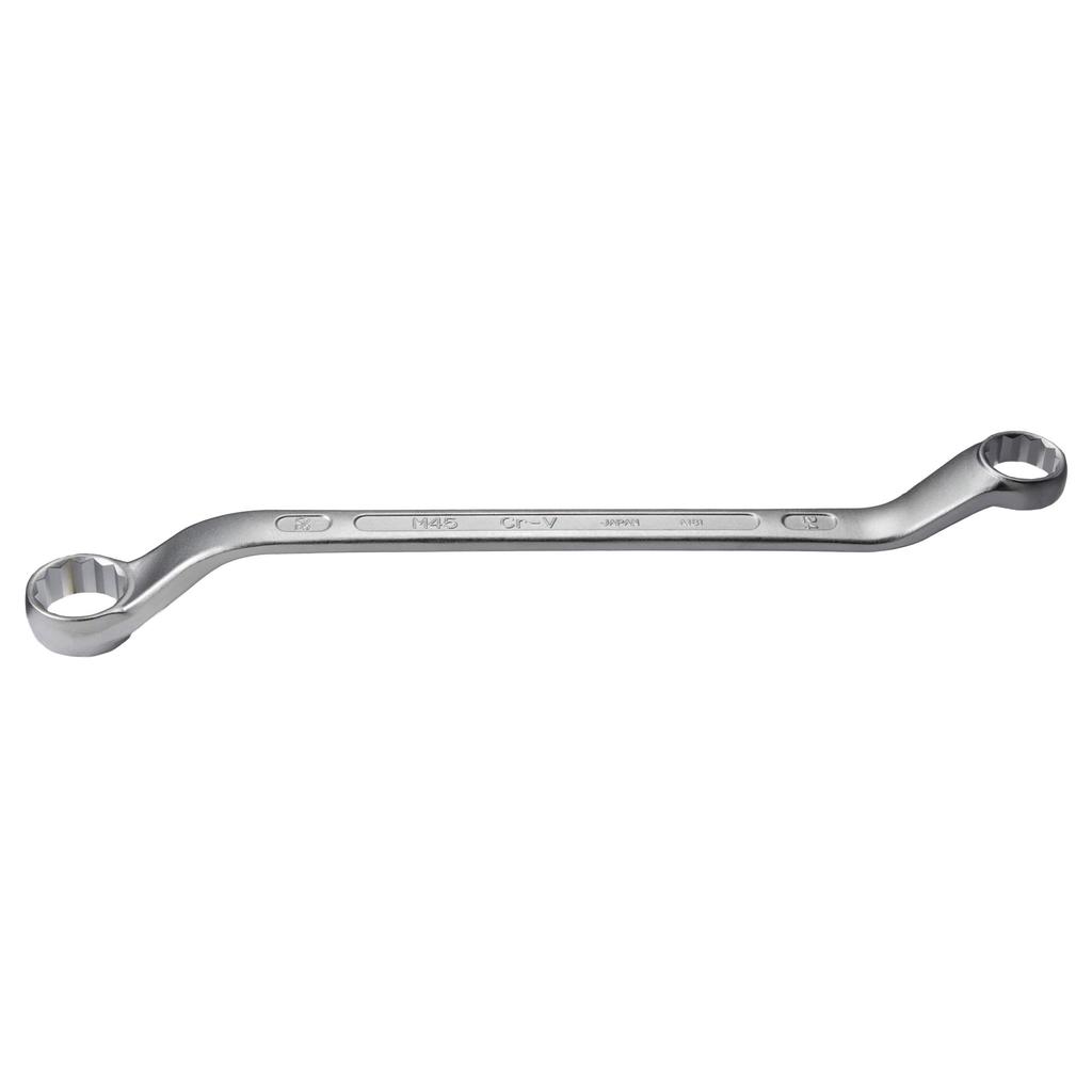 TONE Long Box Wrench Width Across Flats 24 X 30mm (45°) M45-2430