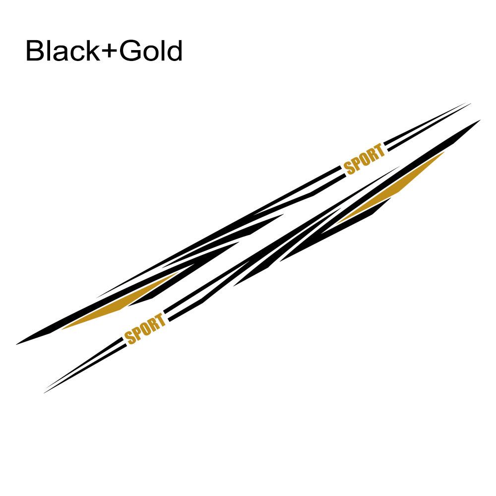 Car Stickers Racing Stripes Sports Graphics Decoration Decals Cover For Mazda Bongo Friendee Motorhome Camper Van RV Accessories