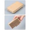 Wooden Handle Ski Waxing Brush Horsehair Brush Snowboard Tool Snowboard Brush  Maintenance Tool