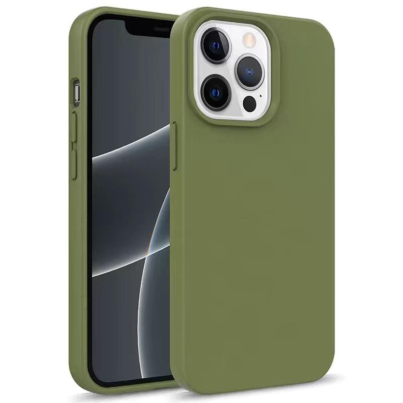 Полуразлагаемый чехол из пшеницы: Чехол для телефона iPhone 17 PRO из биоразлагаемой и экологически чистой пшеничной соломы, подходит для 17PRO max