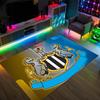 Футбольный дизайн Newcastle United Хрустальный бархатный ковер Уютный Не?Нескользящий ковер с принтом для спальни, гостиной, прихожей