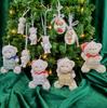 Christmas Teddy Bear with Star Pendant
