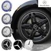 JVC5   4pcs 75mm Car Wheel Center Caps Hub Caps Rims Cover For Mercedes Benz AMG A B C S Class E GLA CLA GLB GLE GLK GLS Accessories