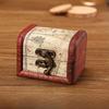 Retro Wooden Jewelry Box With Cover For Desk Storage And Gift Packaging